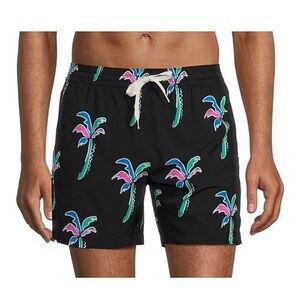 Chubbies Havana Nights Black Swim Trunks